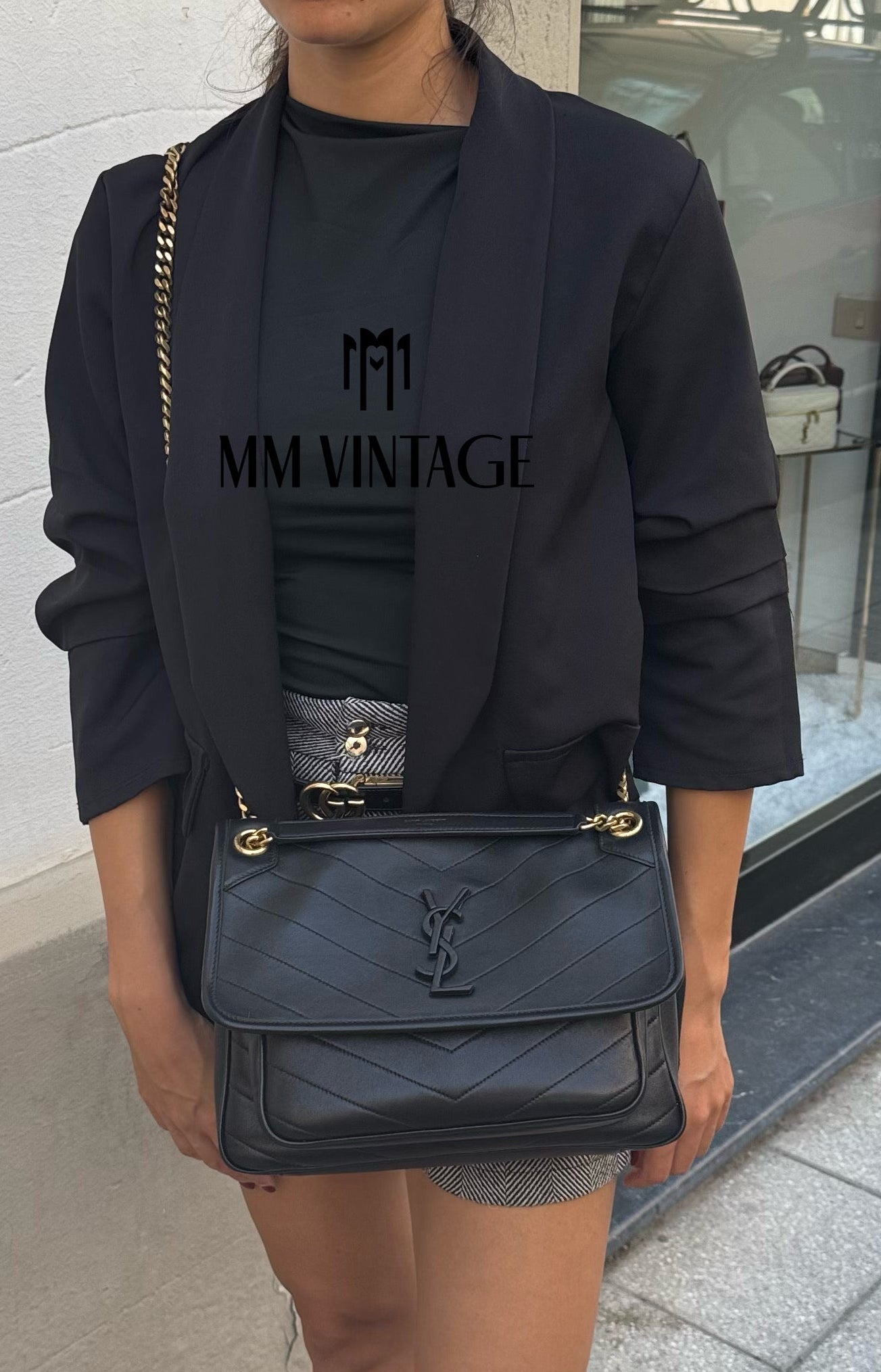 Borsa Niki Medium Saint Laurent