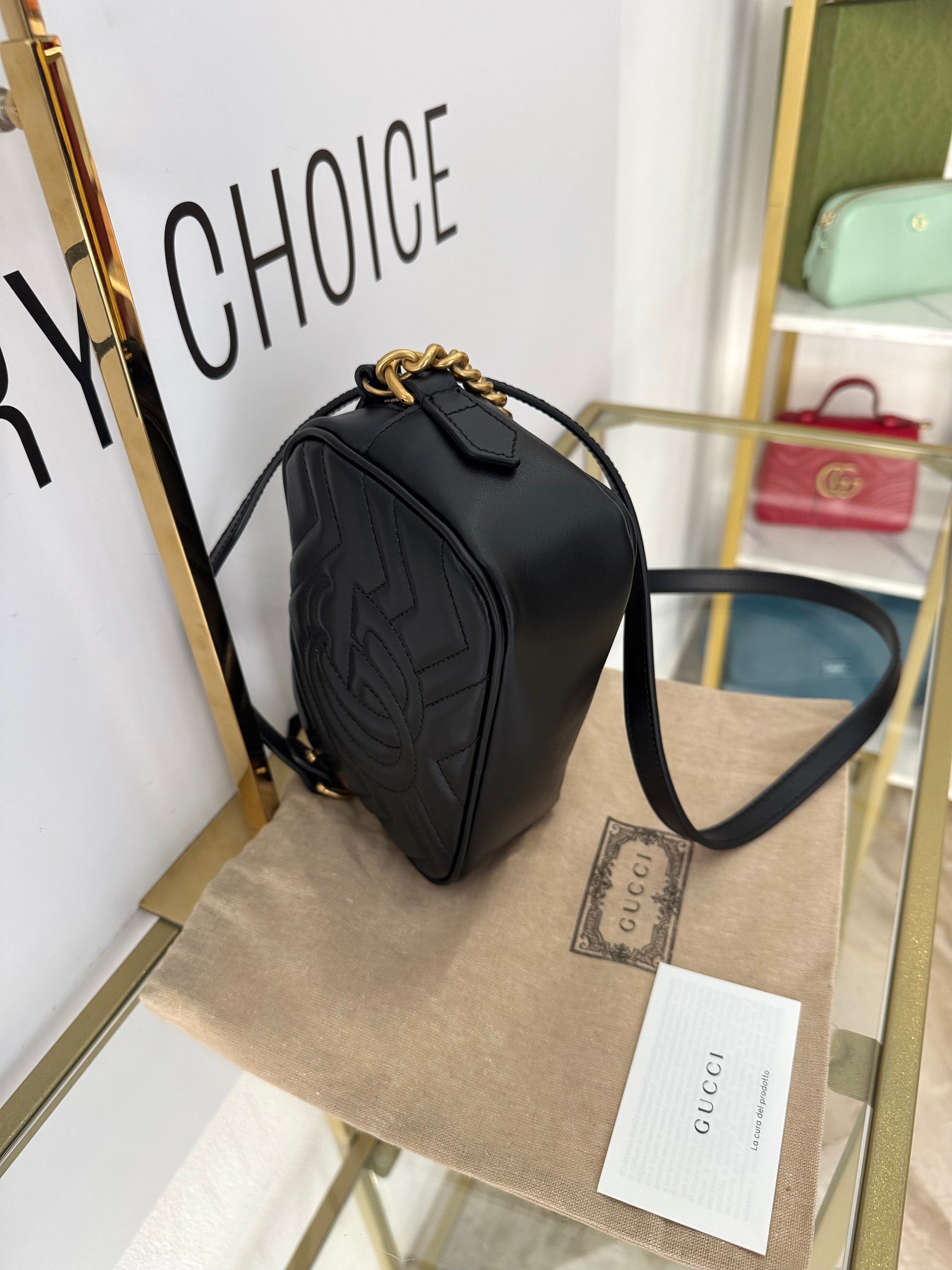 Borsa Mini Camera Bag GG Marmont Gucci