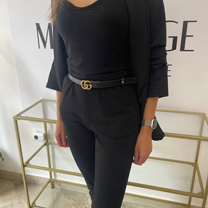 Cintura reversibile GG Marmont Supreme 2 cm Gucci