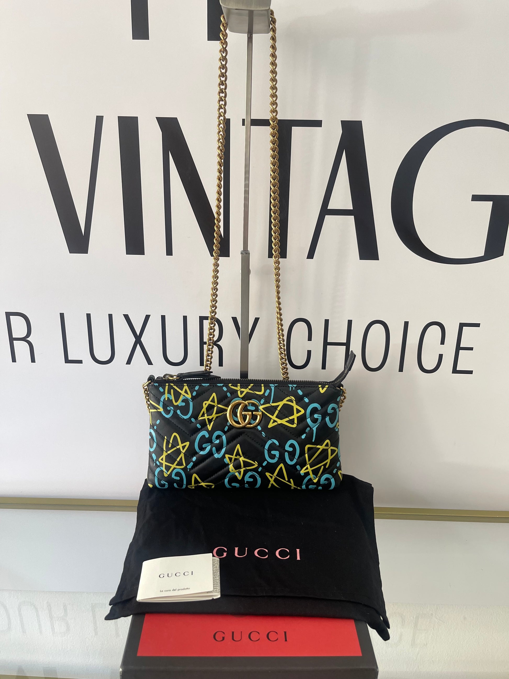 Borsa Ghost GG Marmont Gucci Limited Edition