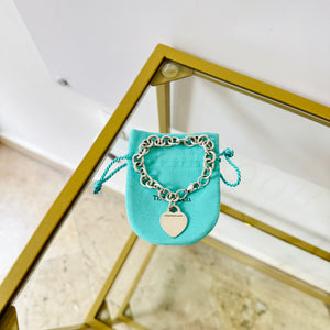 Bracciale a Maglie Cuore M Tiffany