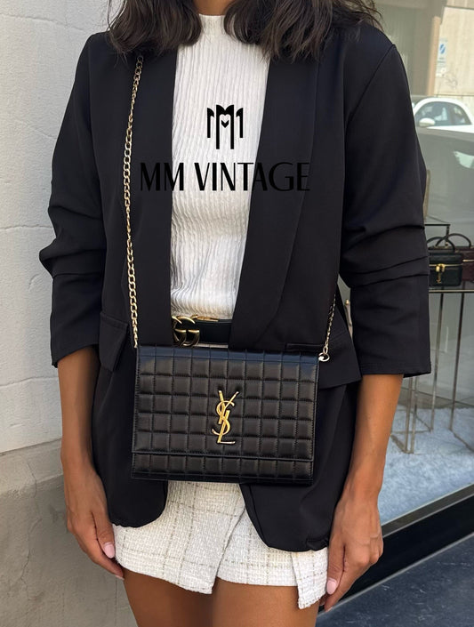 Pochette Cassandre matelassé Saint Laurent