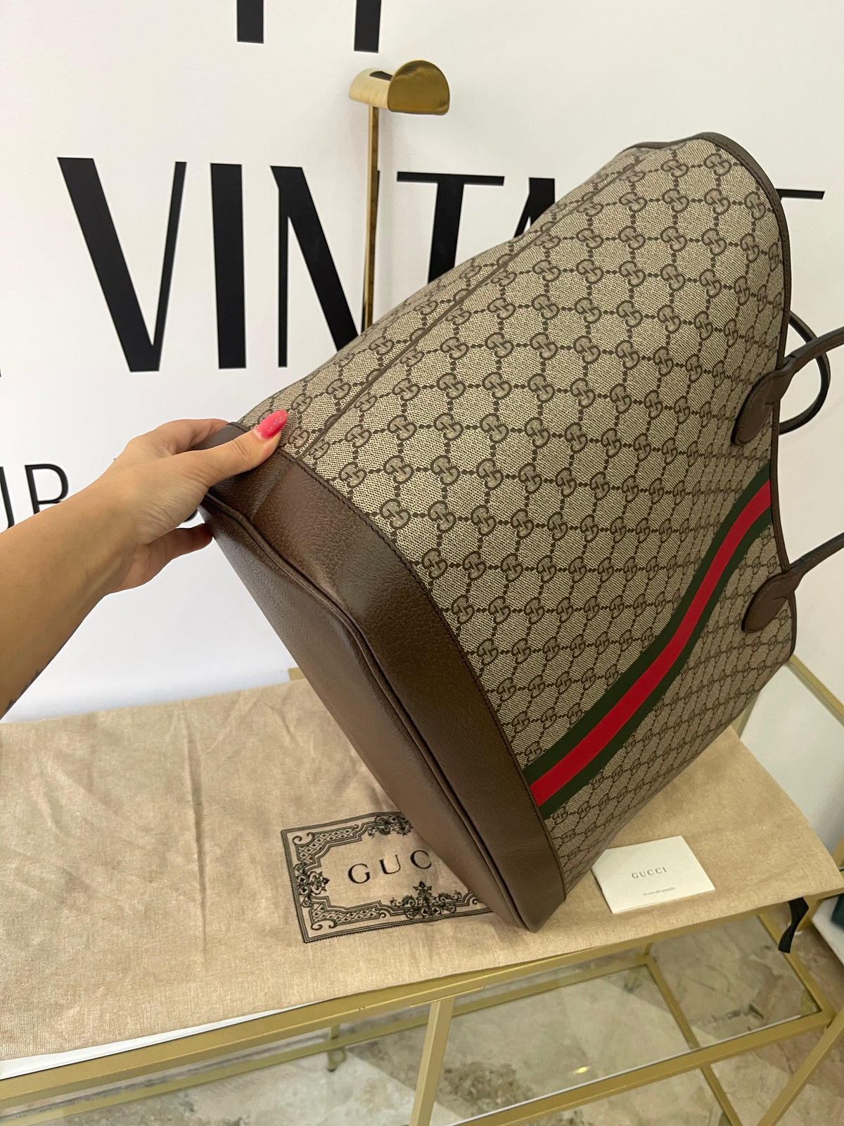 Borsa Shopping Ophidia GG Supreme Gucci