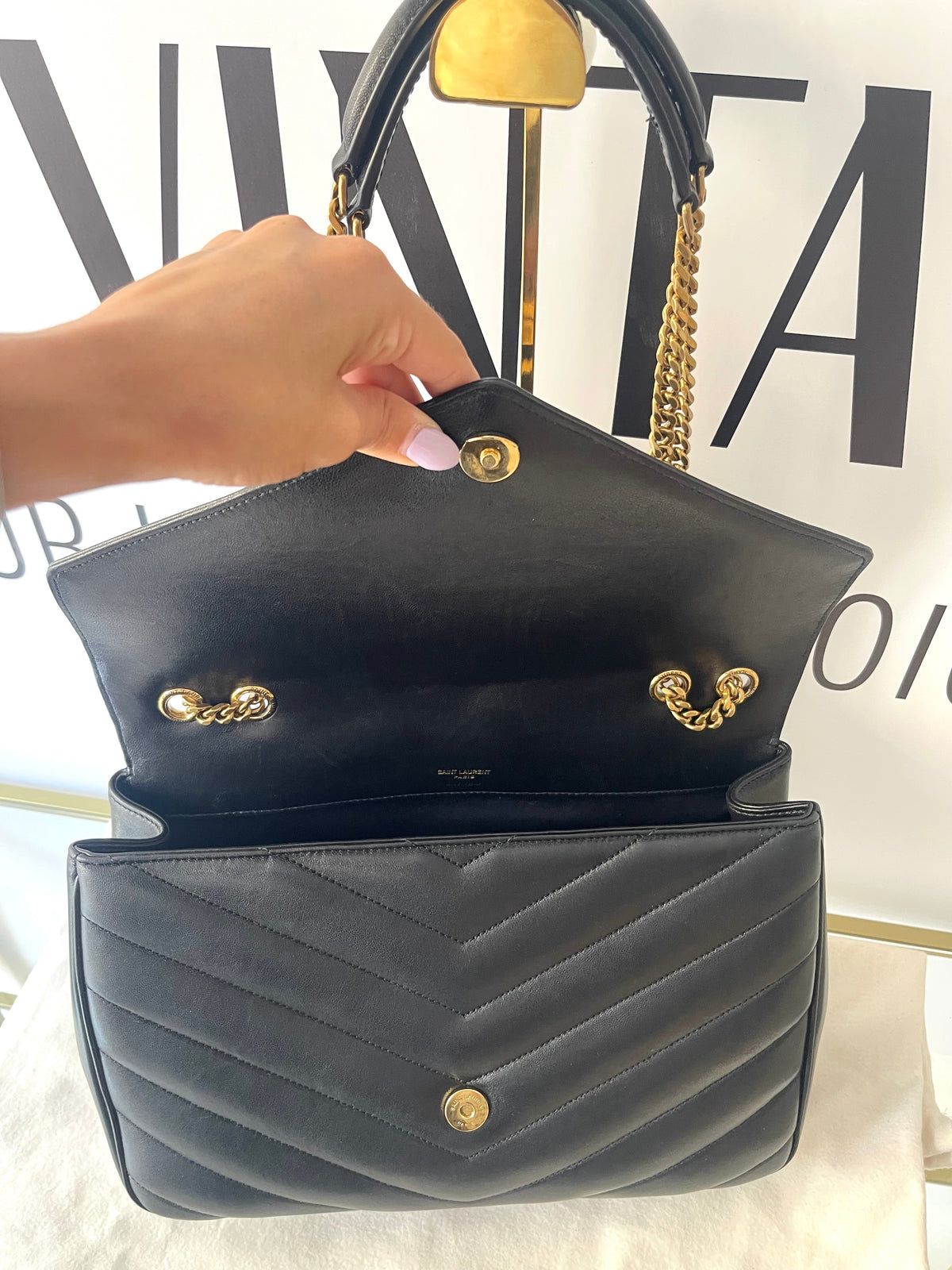 Borsa LouLou Large Saint Laurent
