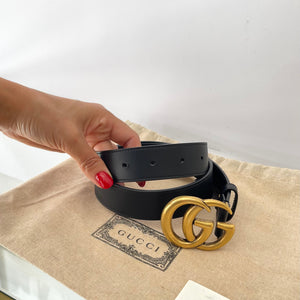 Cintura Gucci GG Marmont 3cm