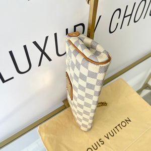 Pochette Eva Damier Azur Louis Vuitton