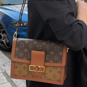 Borsa Dauphine MM Monogram/Monogram Reverse Louis Vuitton