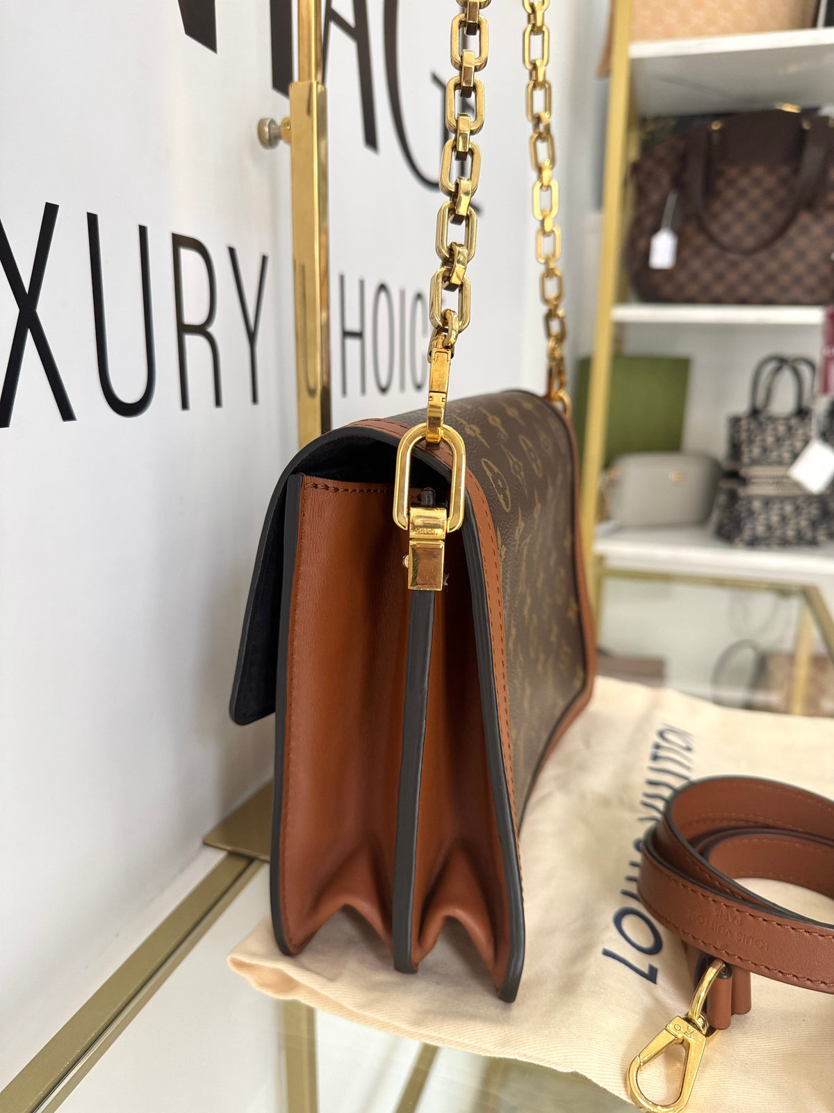 Borsa Dauphine MM Monogram/Monogram Reverse Louis Vuitton