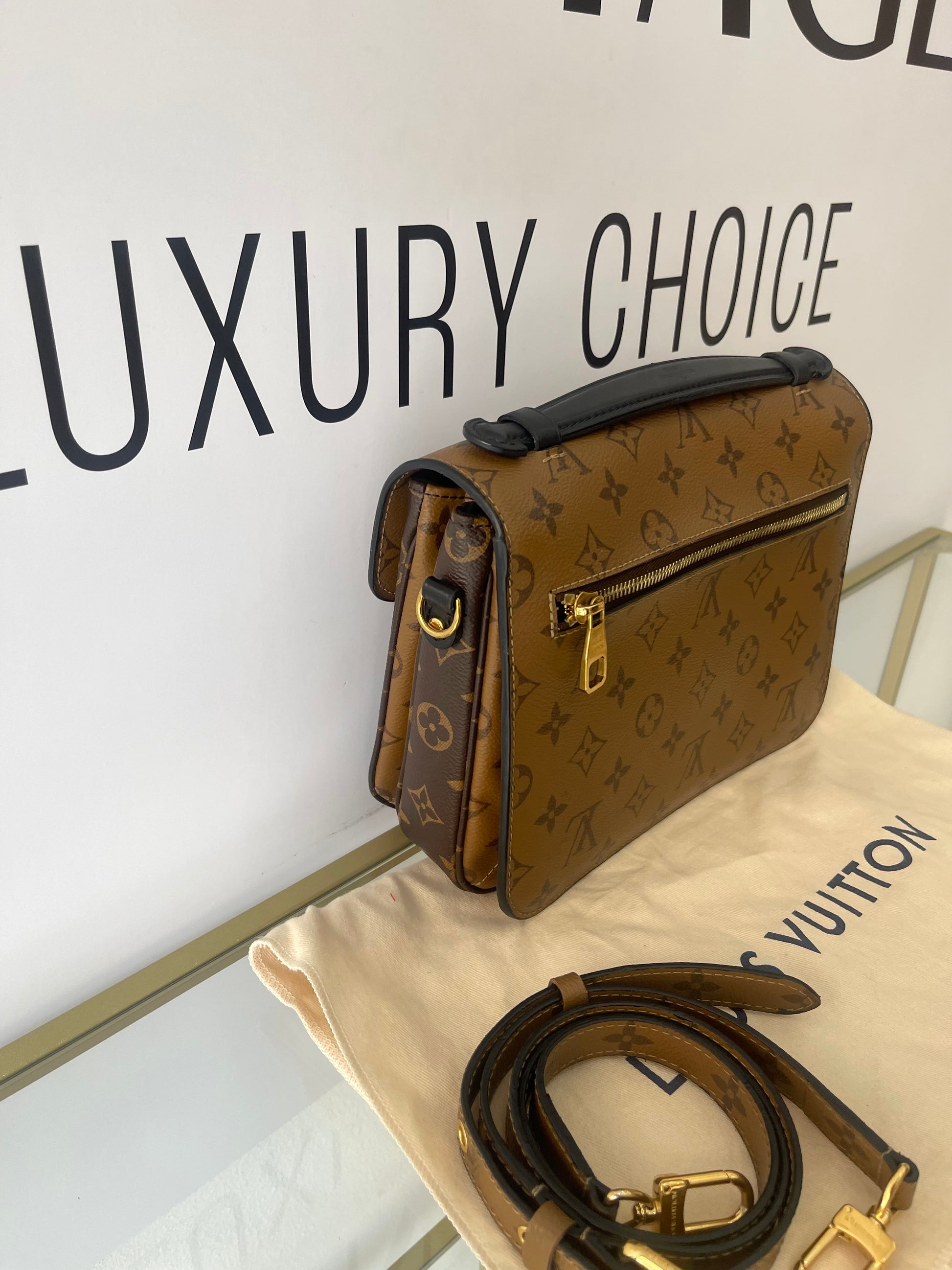 Borsa Métis Monogram Reverse Louis Vuitton
