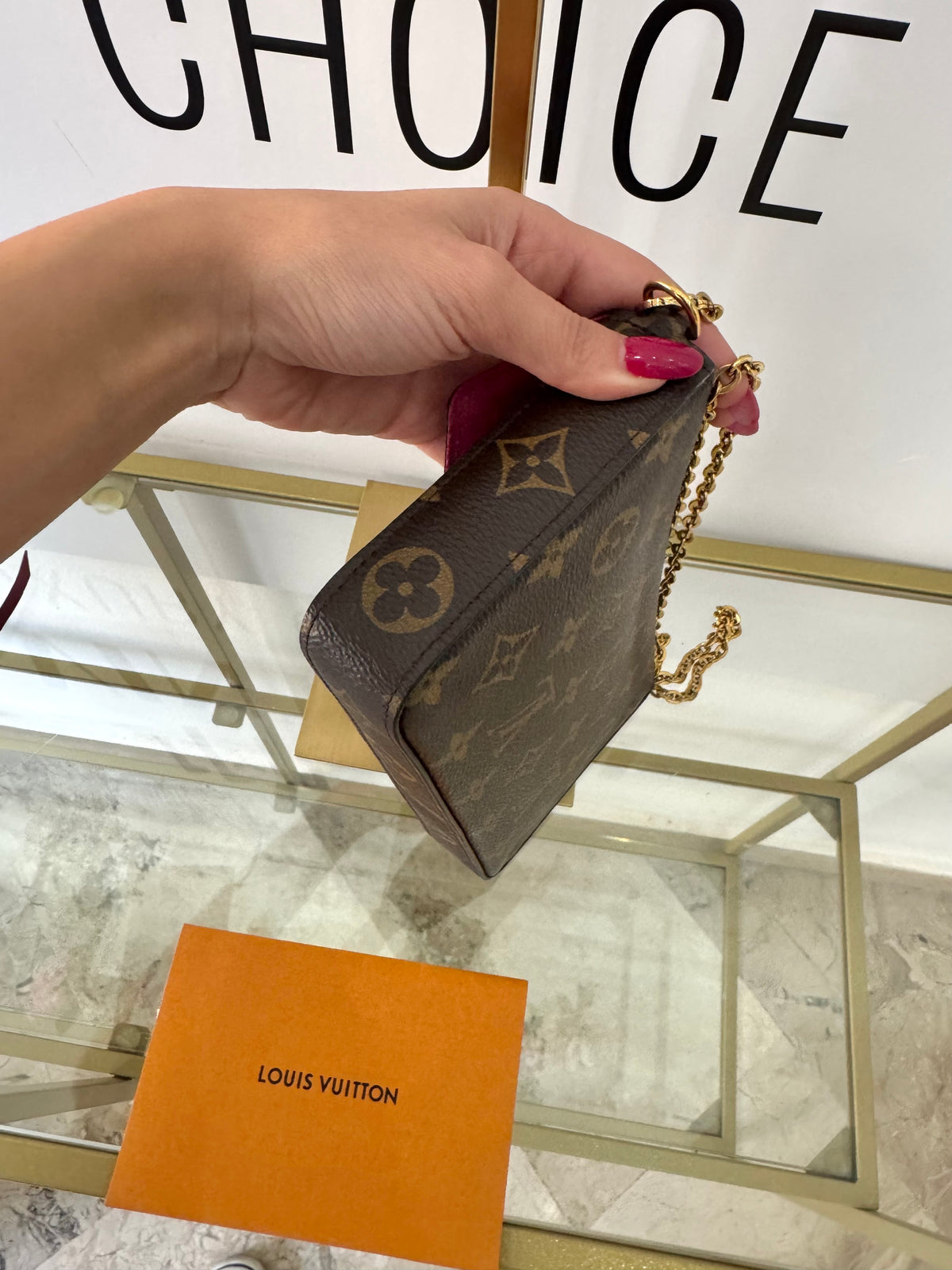 Pochette Félicie Monogram Louis Vuitton