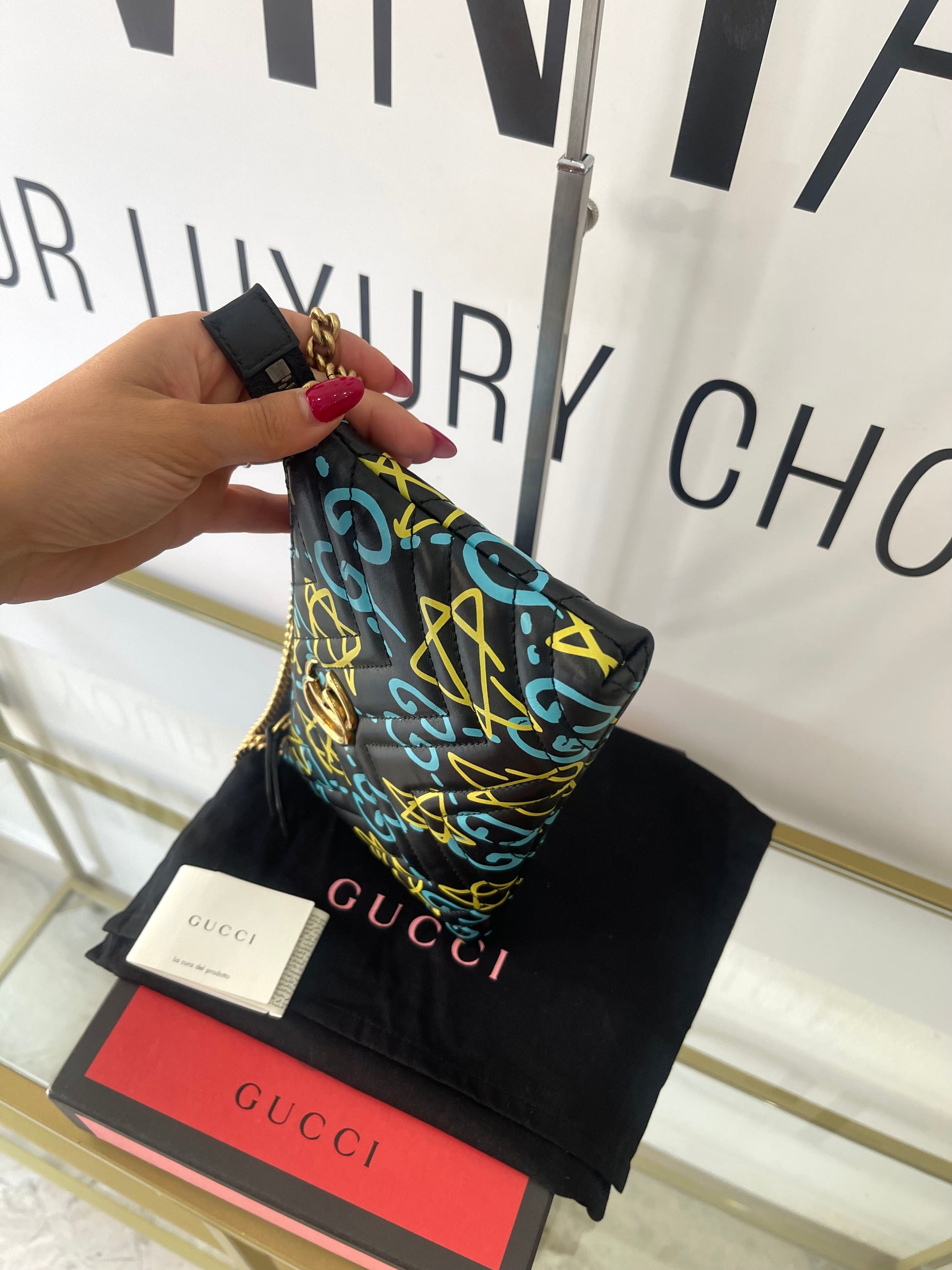 Borsa Ghost GG Marmont Gucci Limited Edition