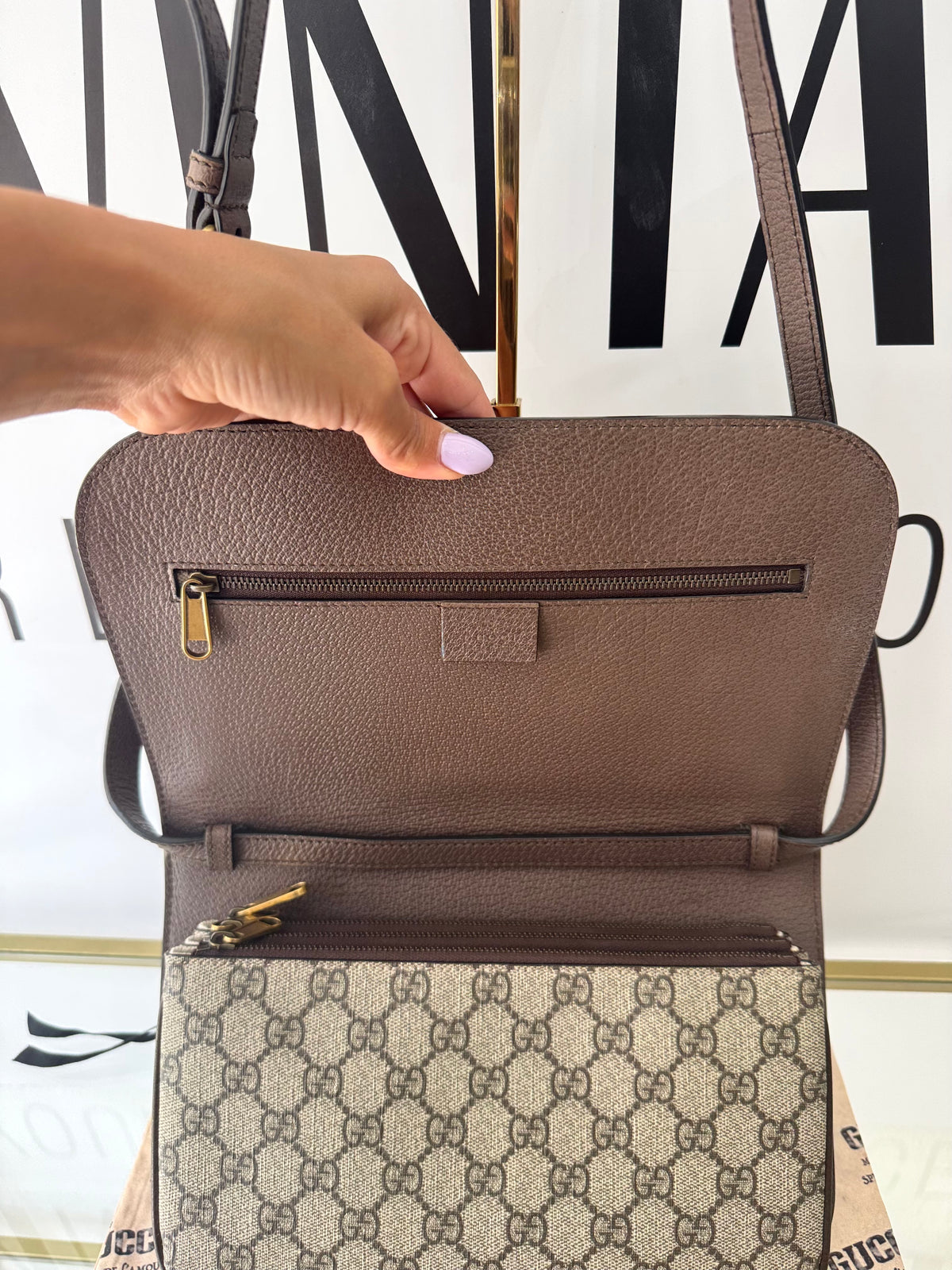 Borsa Ophidia Messenger GG Supreme Gucci