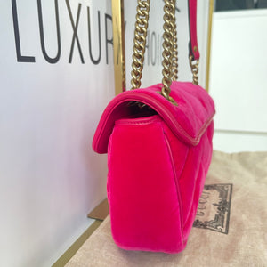 Borsa Marmont 26 Velvet GG Torchon Gucci