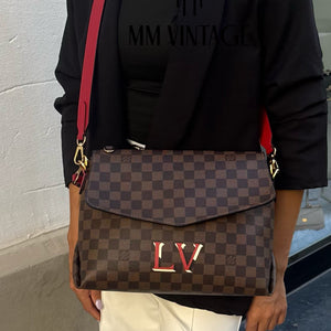 Borsa Beaubourg MM Damier Ebène Louis Vuitton