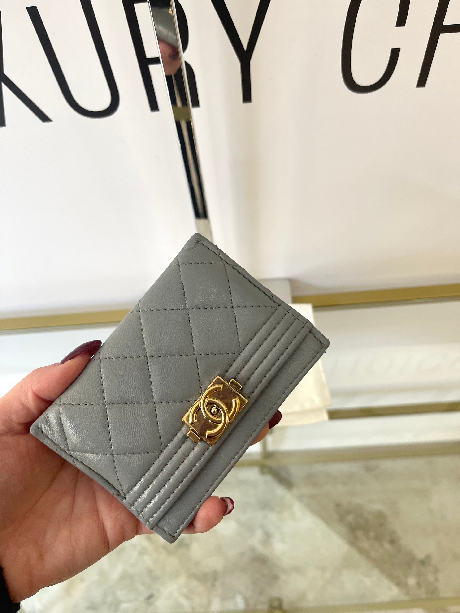 Portacarte Chanel Boy