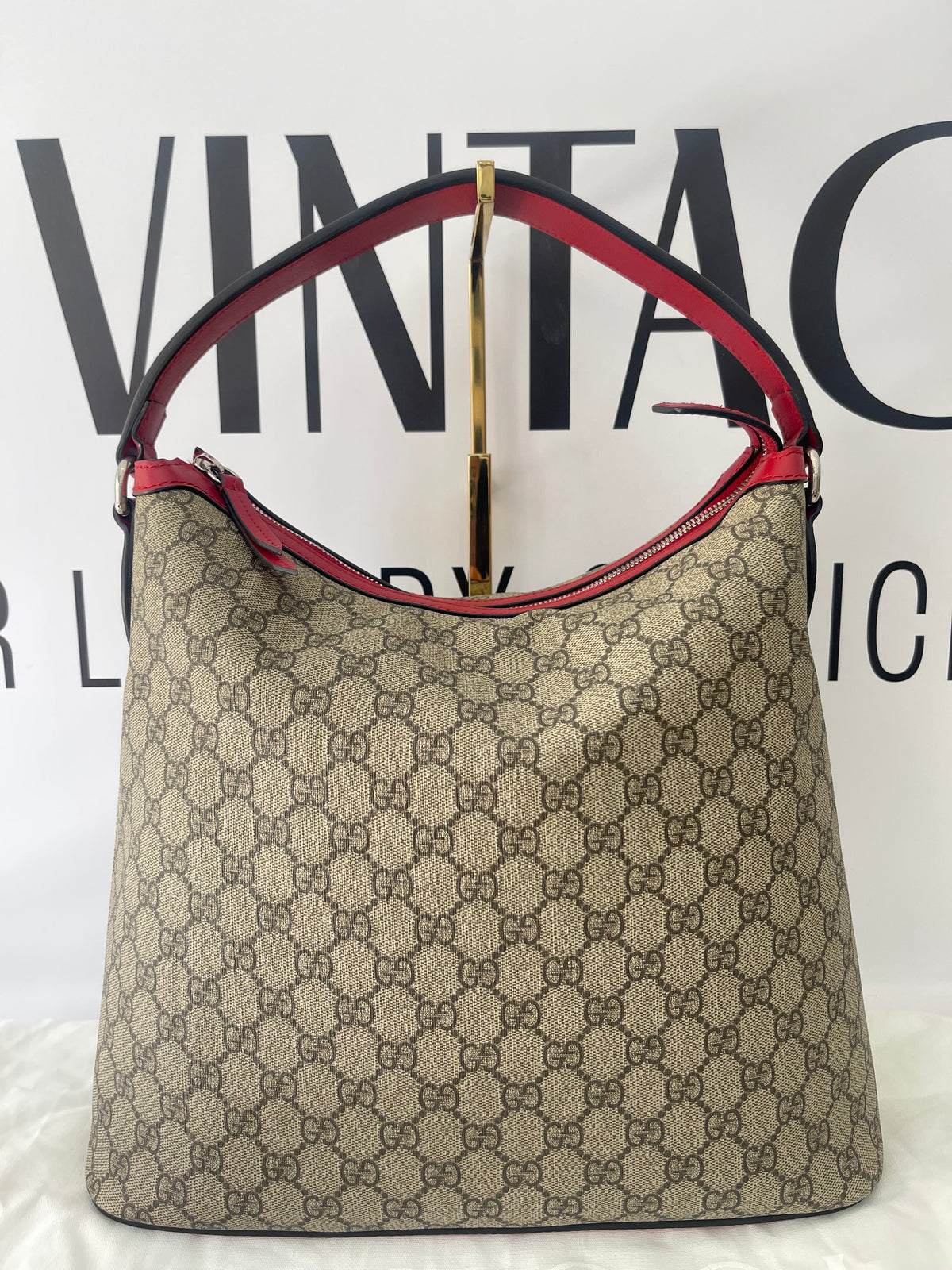 Borsa Hobo Linea A GG Supreme Gucci