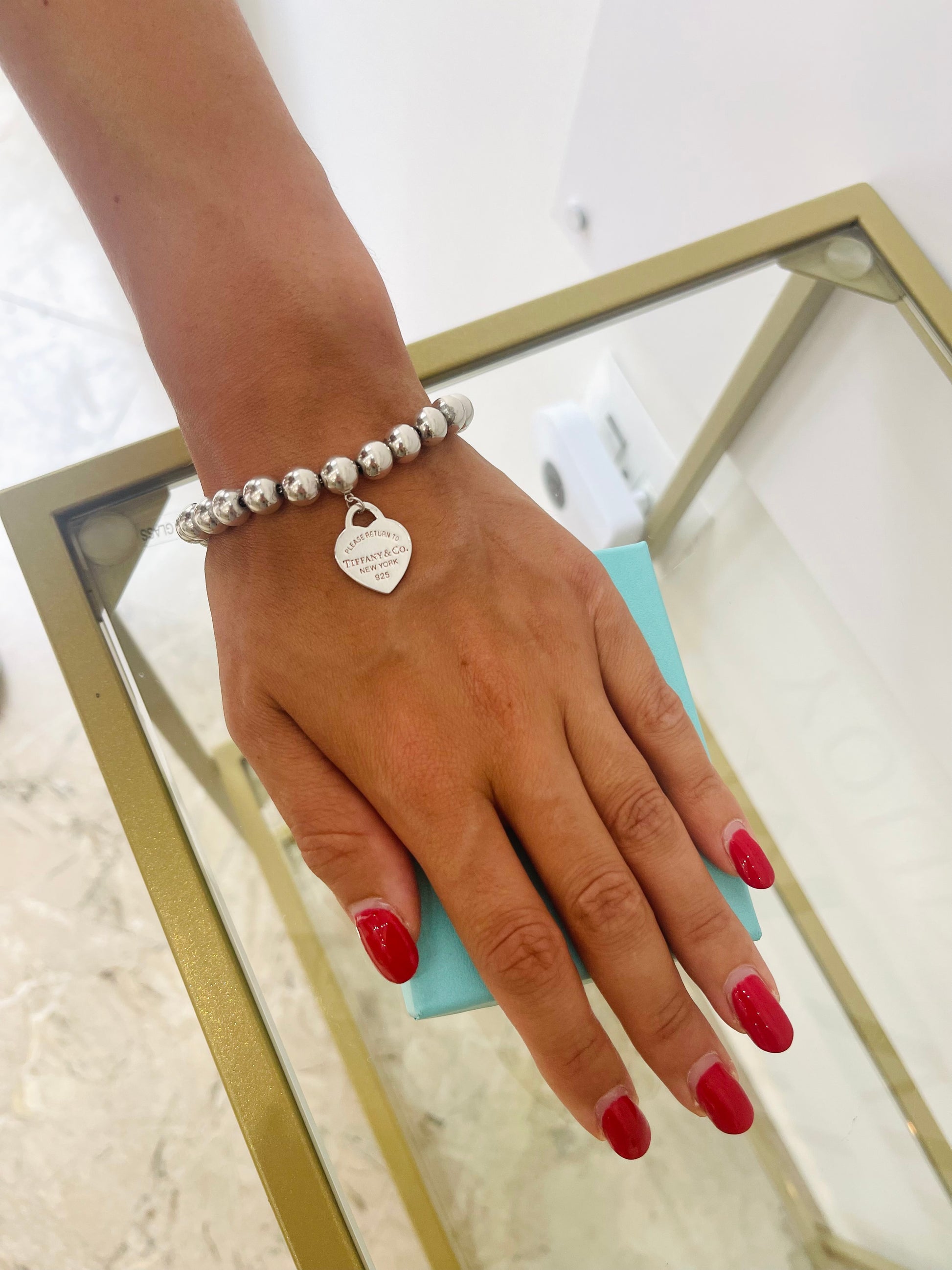 Bracciale Bead Cuore Small Tiffany