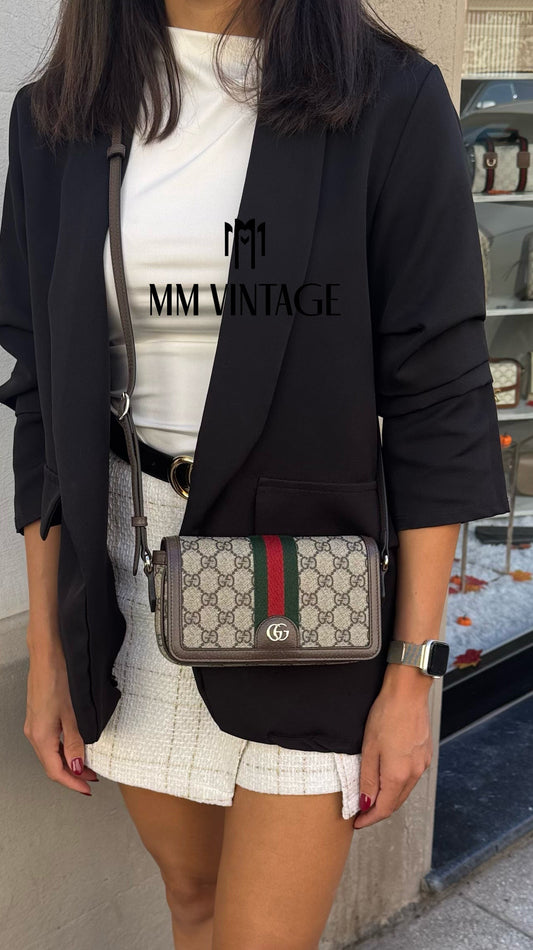 Borsa Ophidia GG Supreme hw oro Gucci