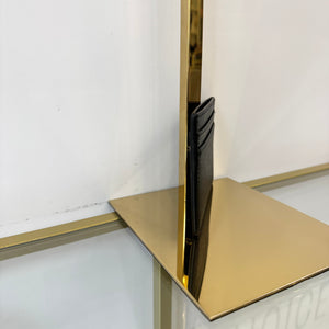 Portacarte in pelle martellata Saint Laurent nero