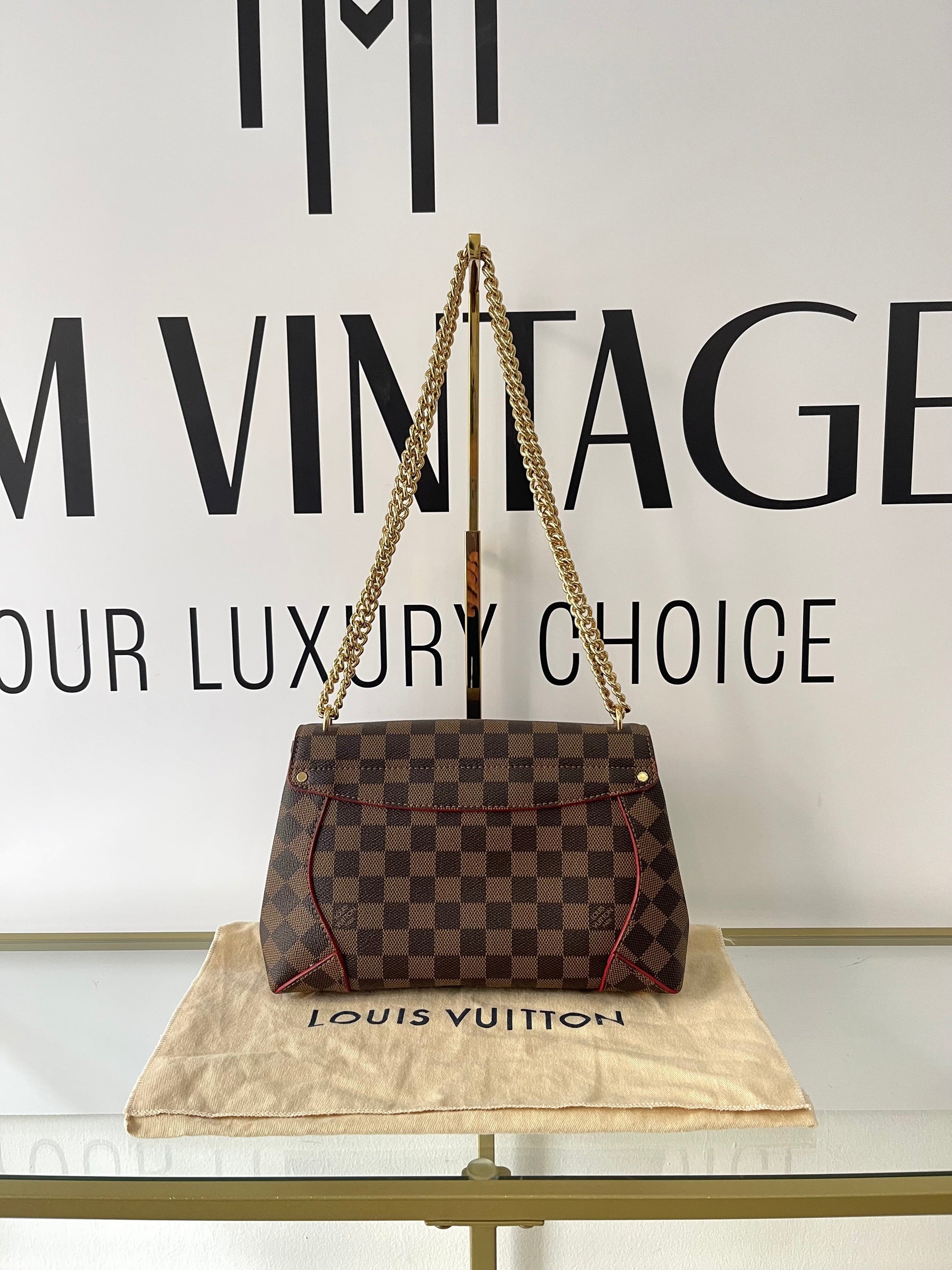 Borsa Caissa Damier Ebéne Louis Vuitton
