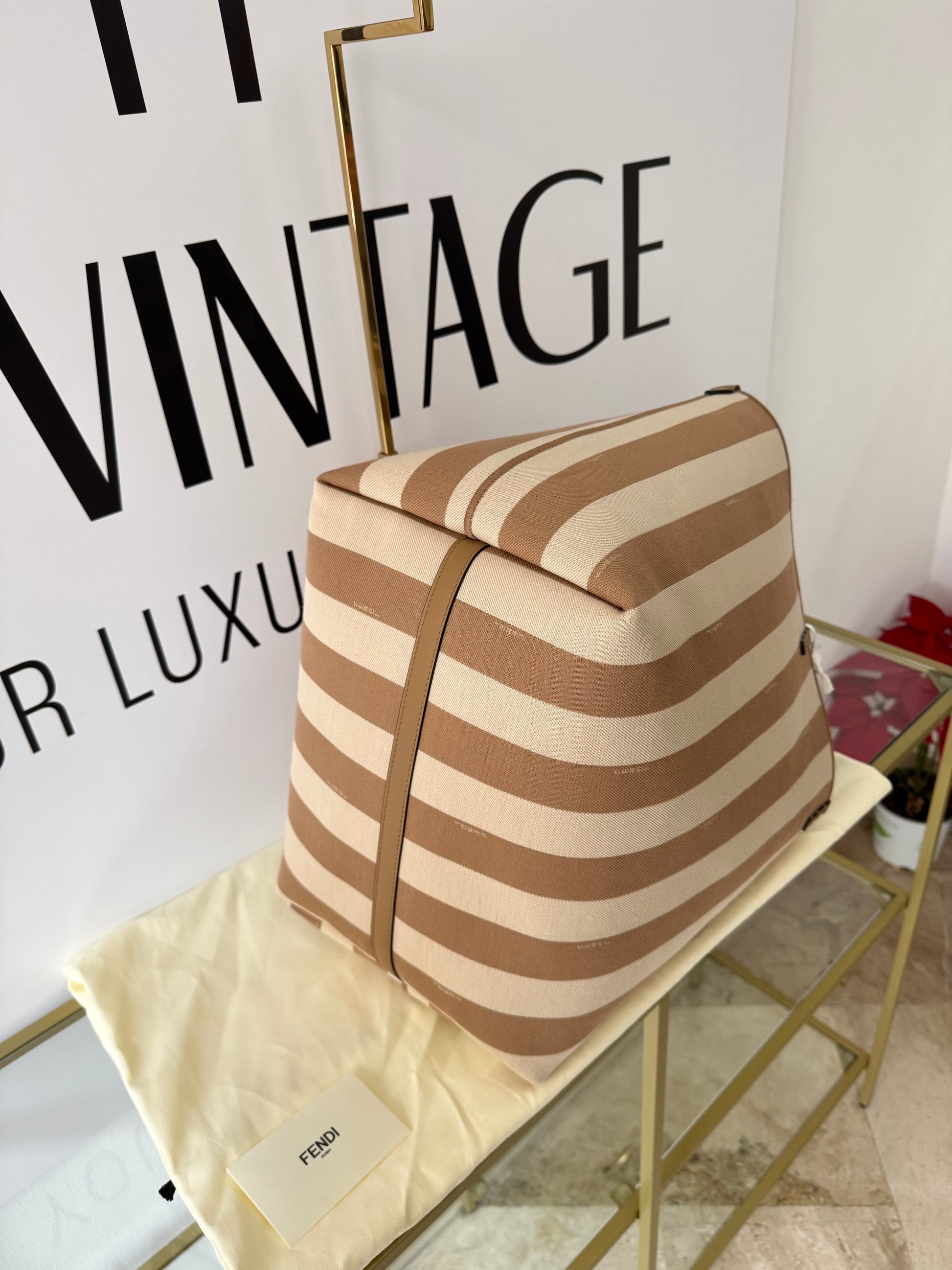 Borsa Shopping Roll Large Reversibile Fendi