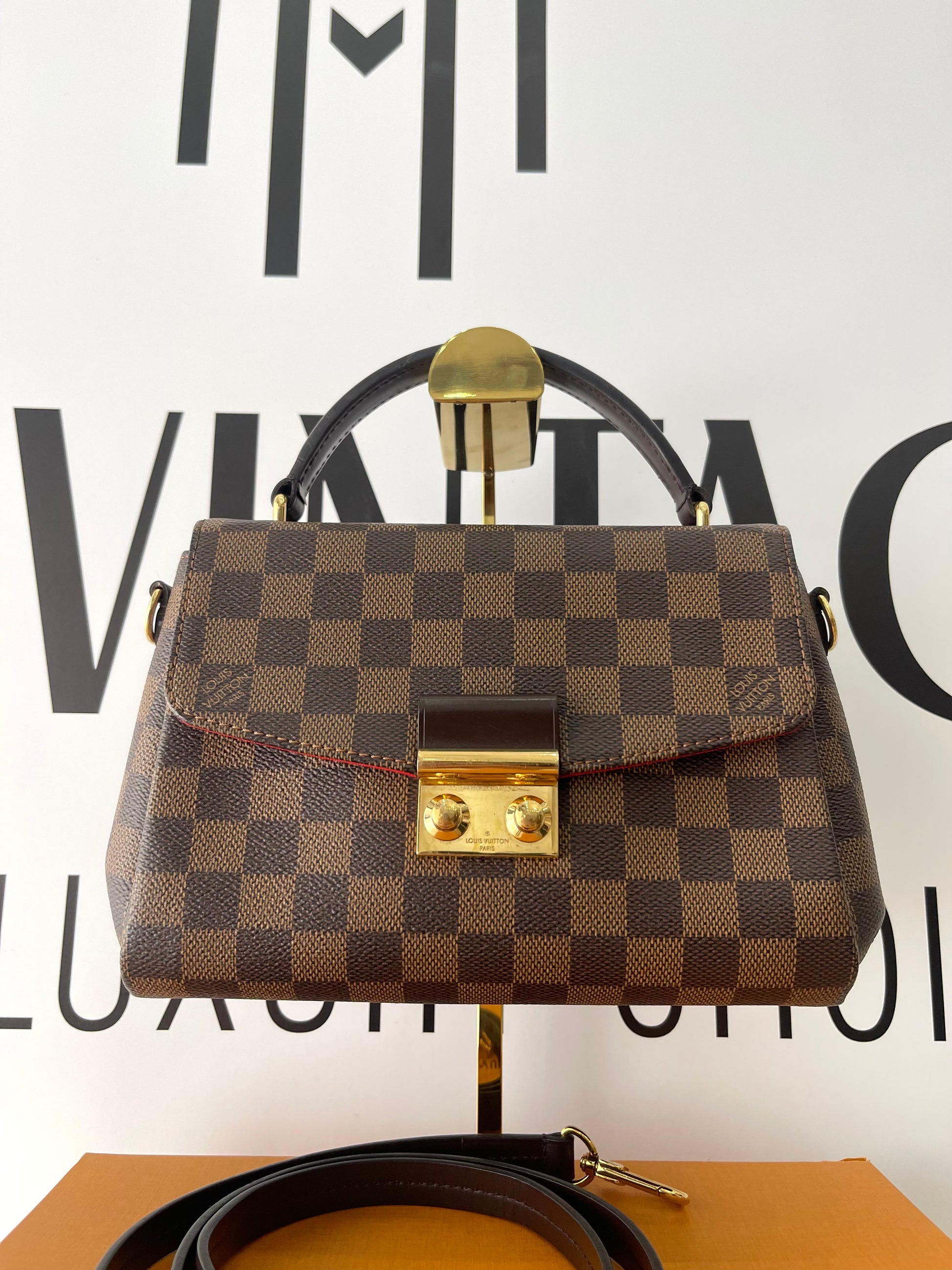 Borsa Croisette Damier Ebène Louis Vuitton