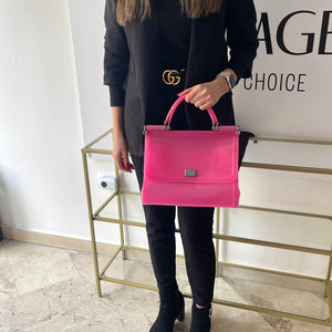 Borsa Sicily Pink Dolce & Gabbana