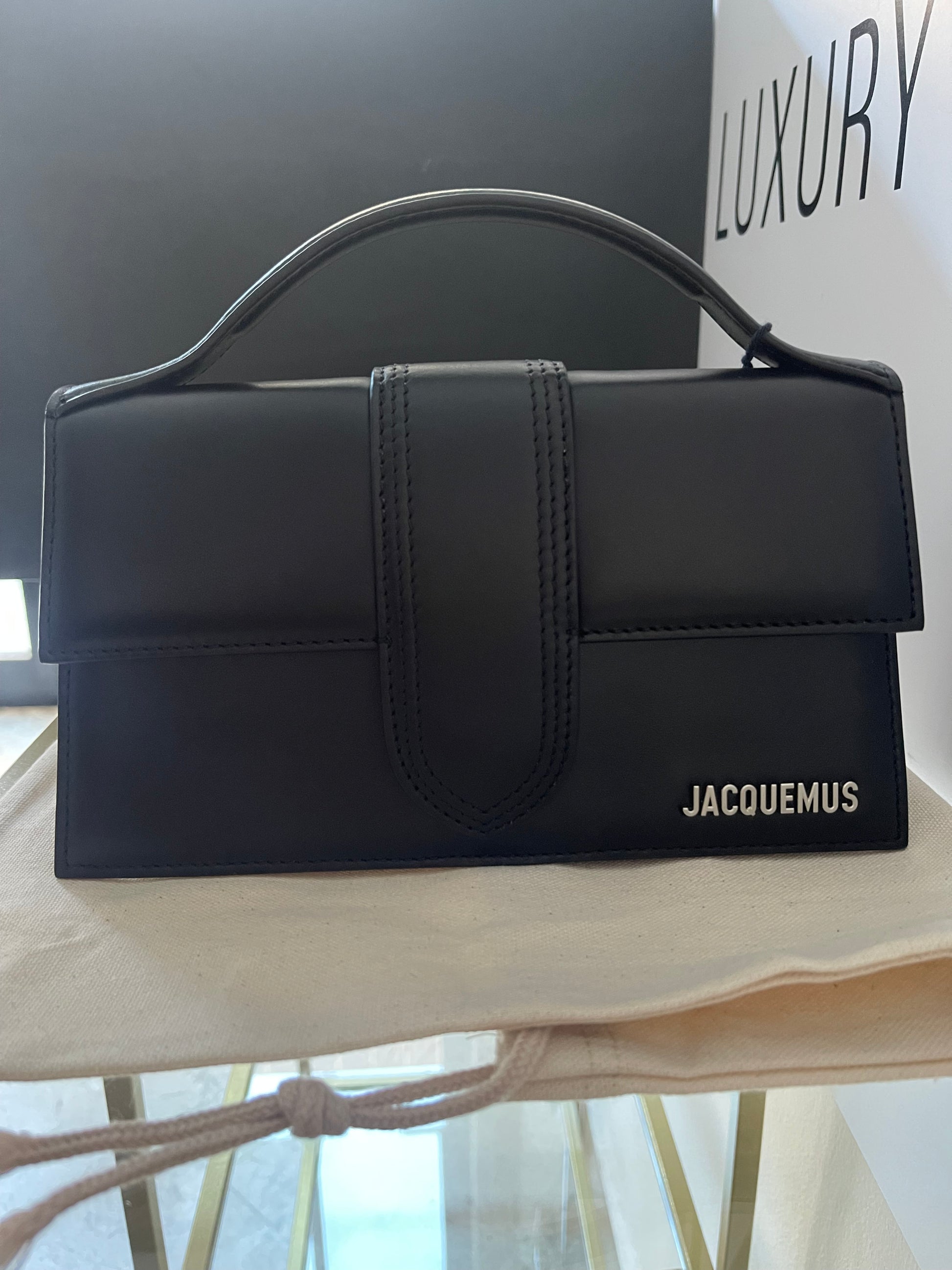Borsa Le Grand Bambino black hw argento Jacquemus