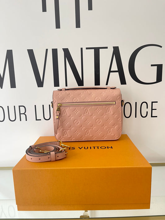 Borsa Metis Monogram Empreinte Pink Louis Vuitton