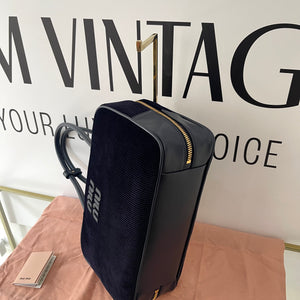 Borsa Beau in velluto a coste Miu Miu