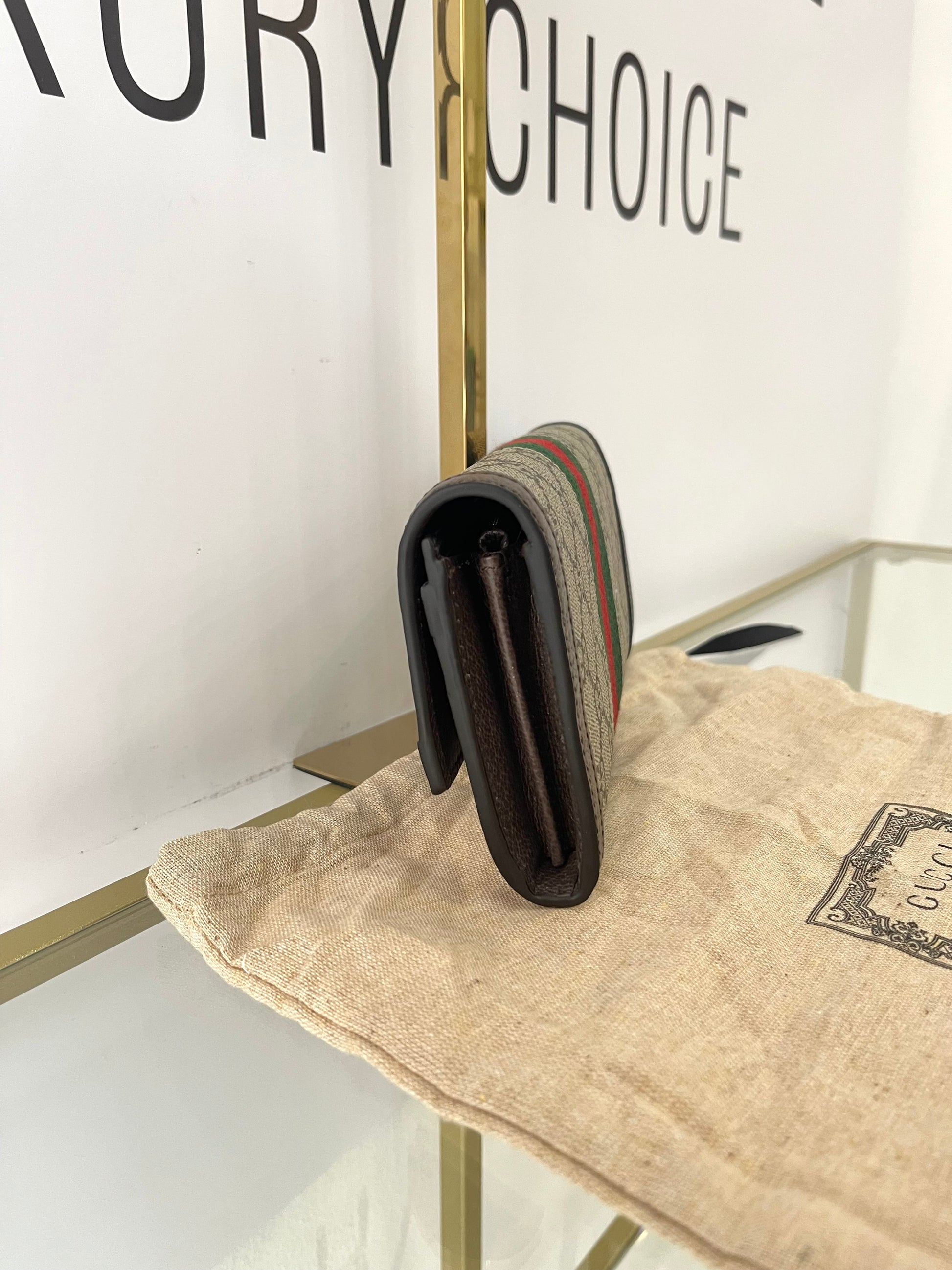 Portafoglio Continental Ophidia GG Gucci