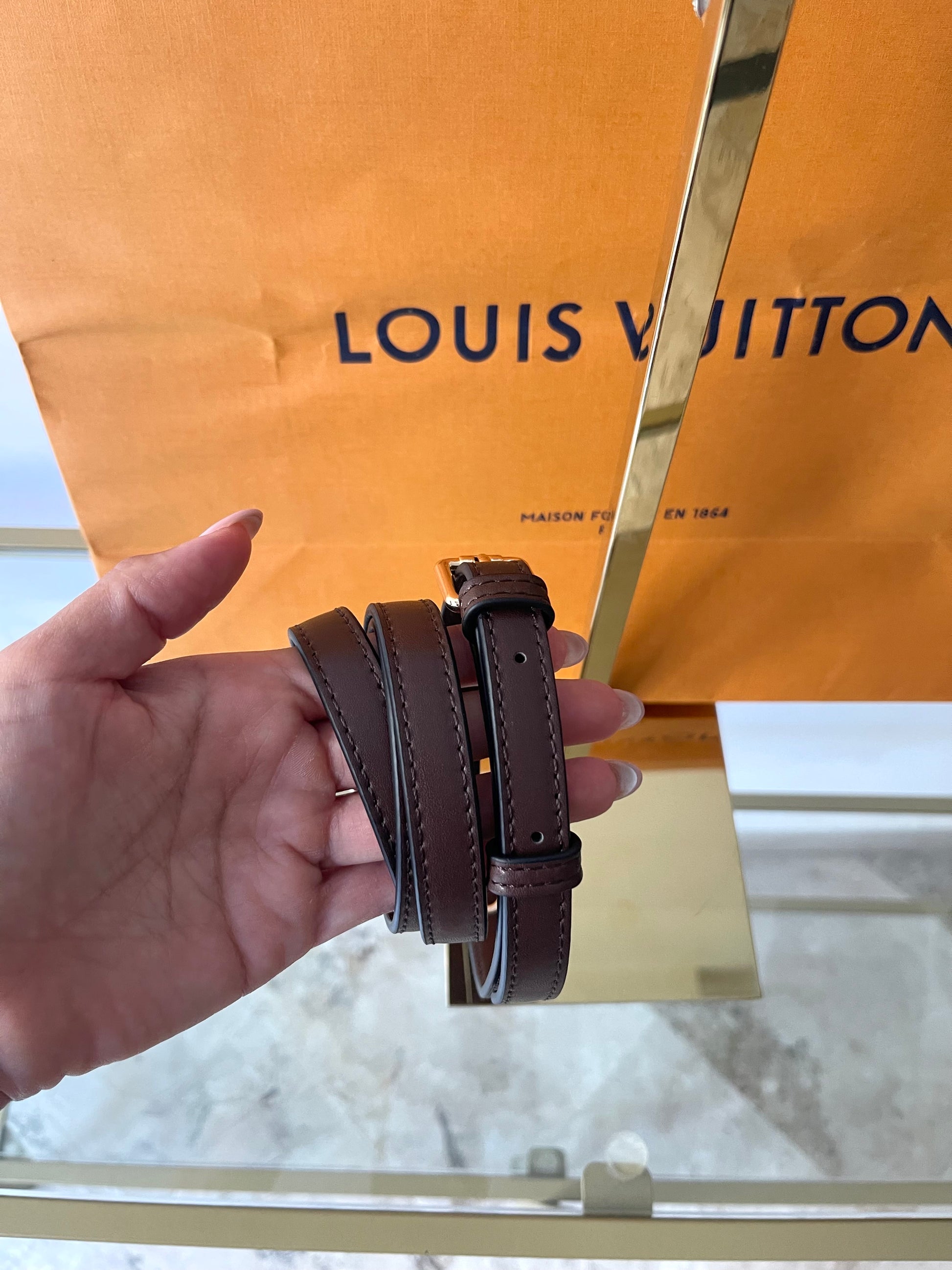 Borsa Alma PM Damier Ébène Louis Vuitton