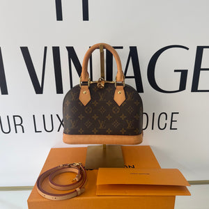 Borsa Alma BB Monogram Louis Vuitton