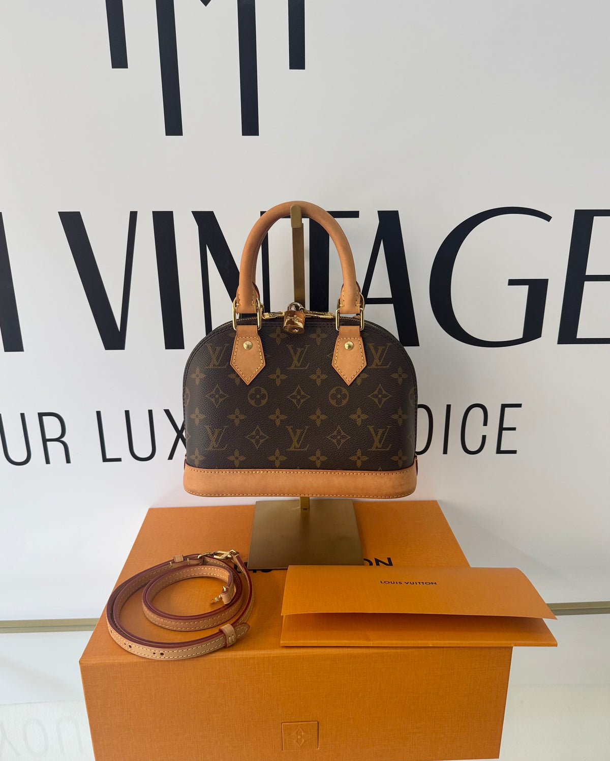 Borsa Alma BB Monogram Louis Vuitton