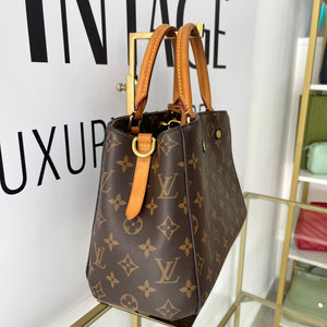 Borsa Montaigne PM Monogram Louis Vuitton
