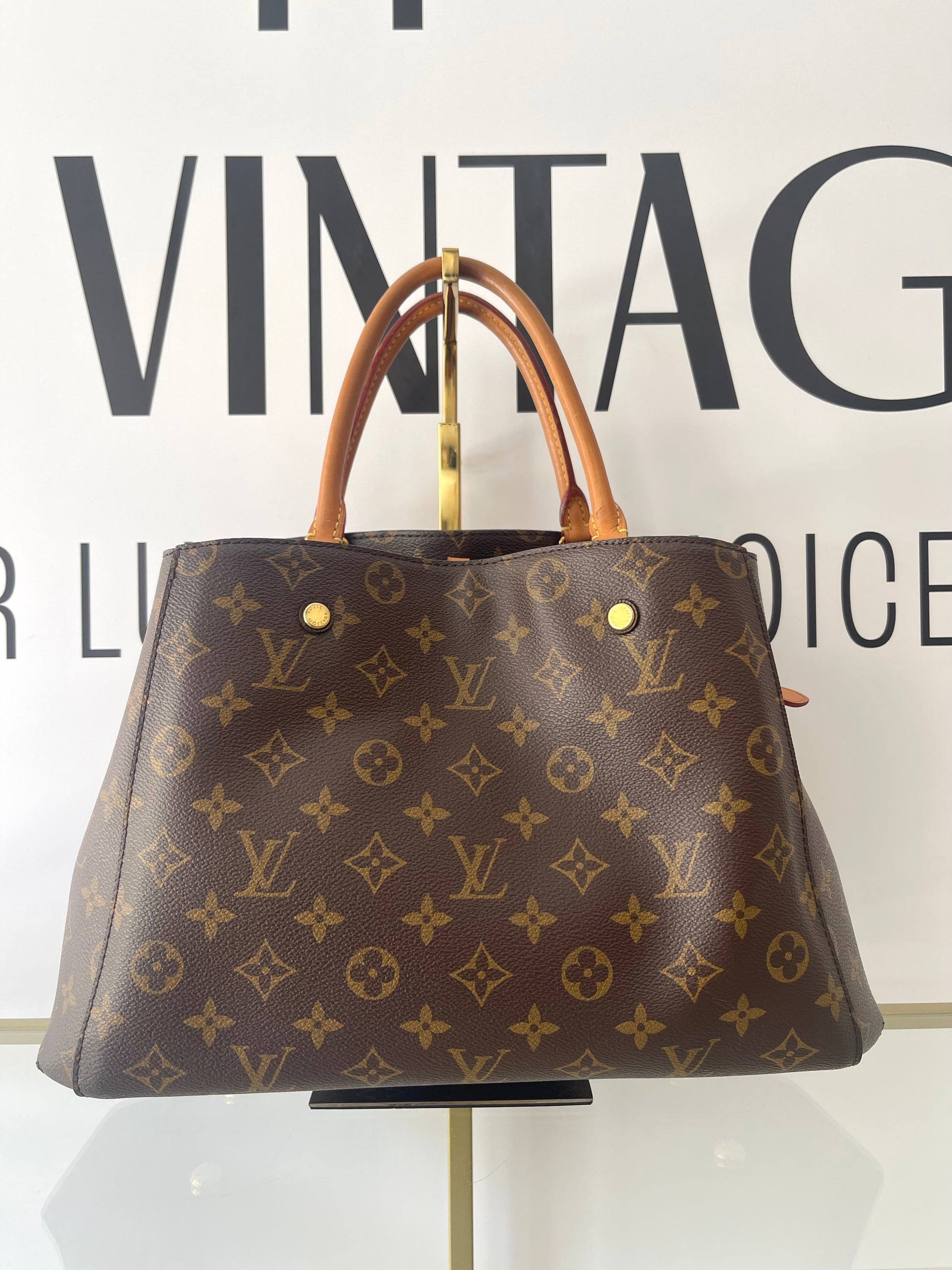 Borsa Montaigne MM Monogram Louis Vuitton