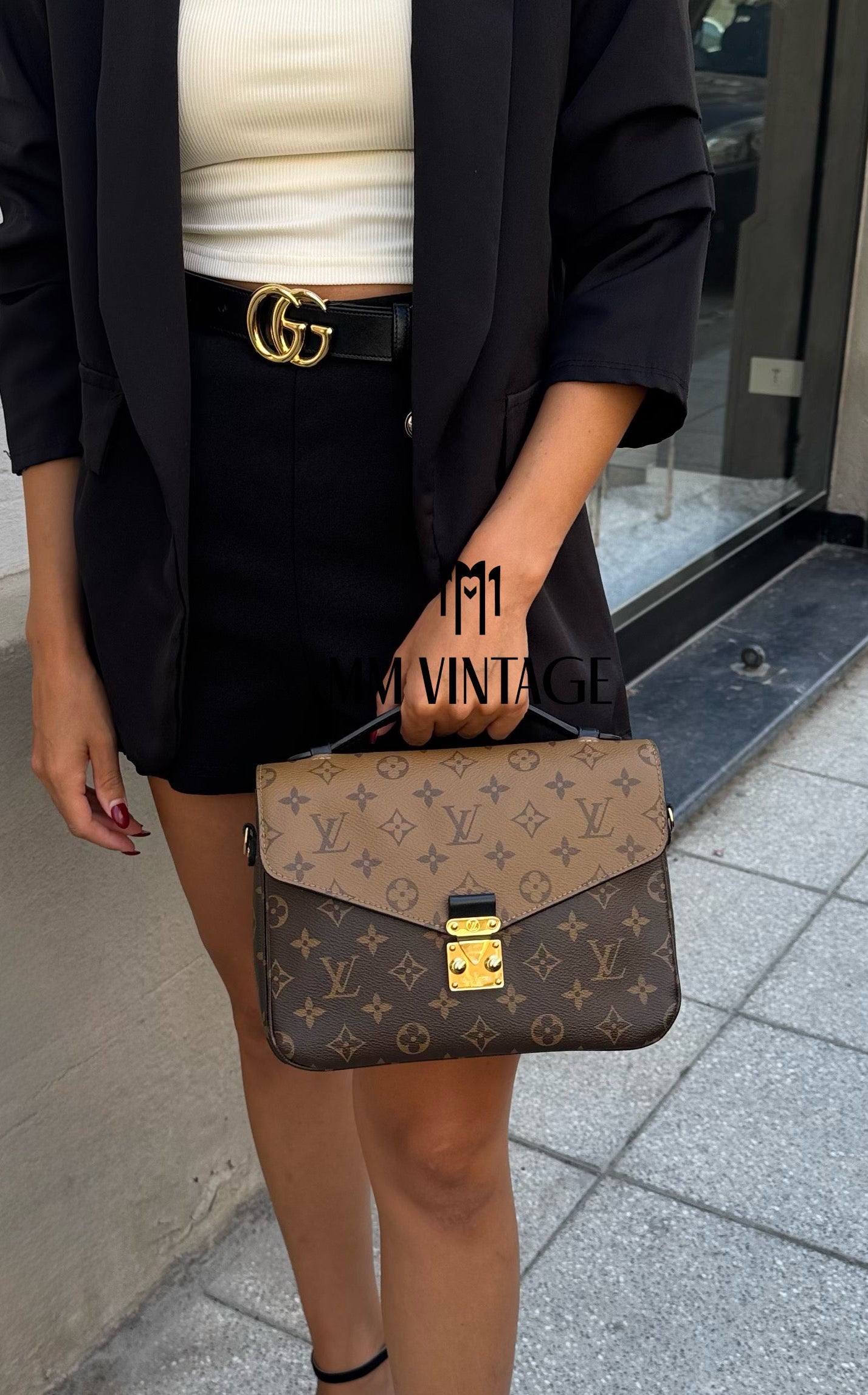 Borsa Métis Monogram Reverse Louis Vuitton