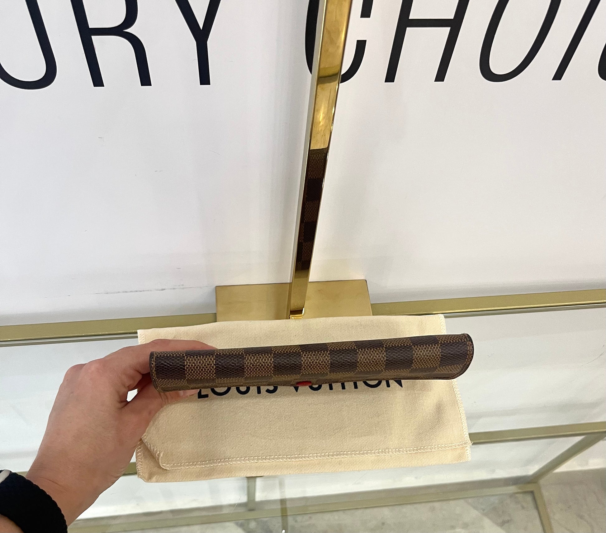 Portafoglio Josephine Damier Ebéne Louis Vuitton