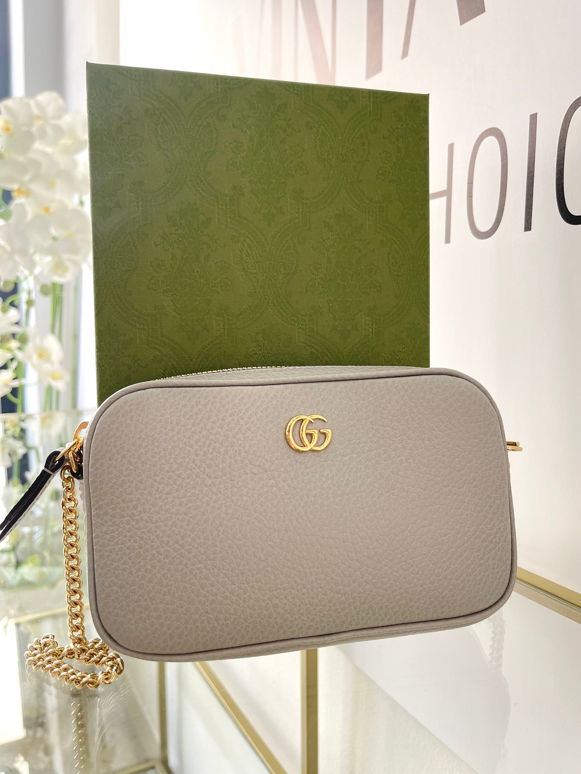 Borsa Mini Camera Bag GG Marmont Gucci