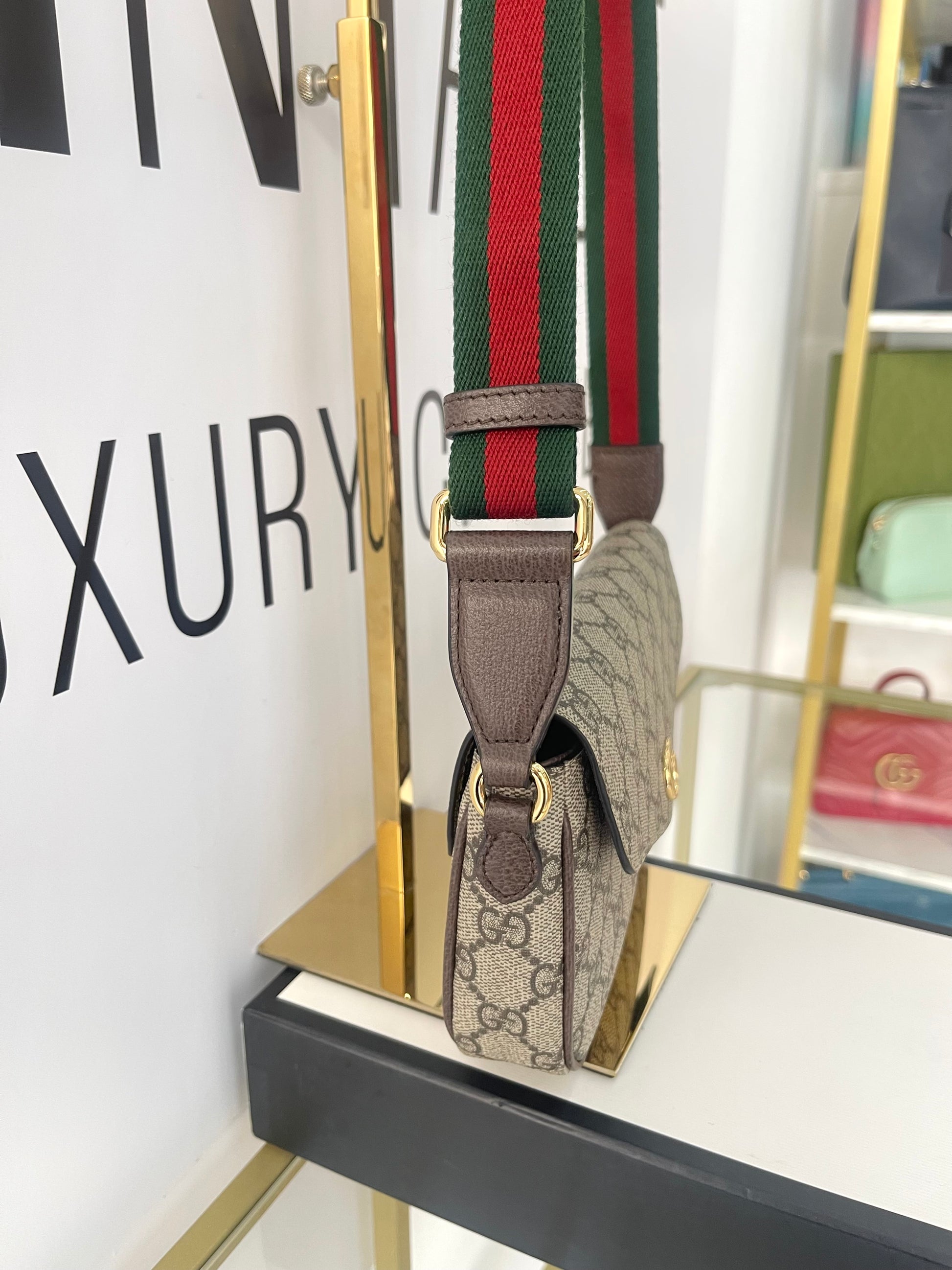 Pochette Ophidia GG Supreme Gucci