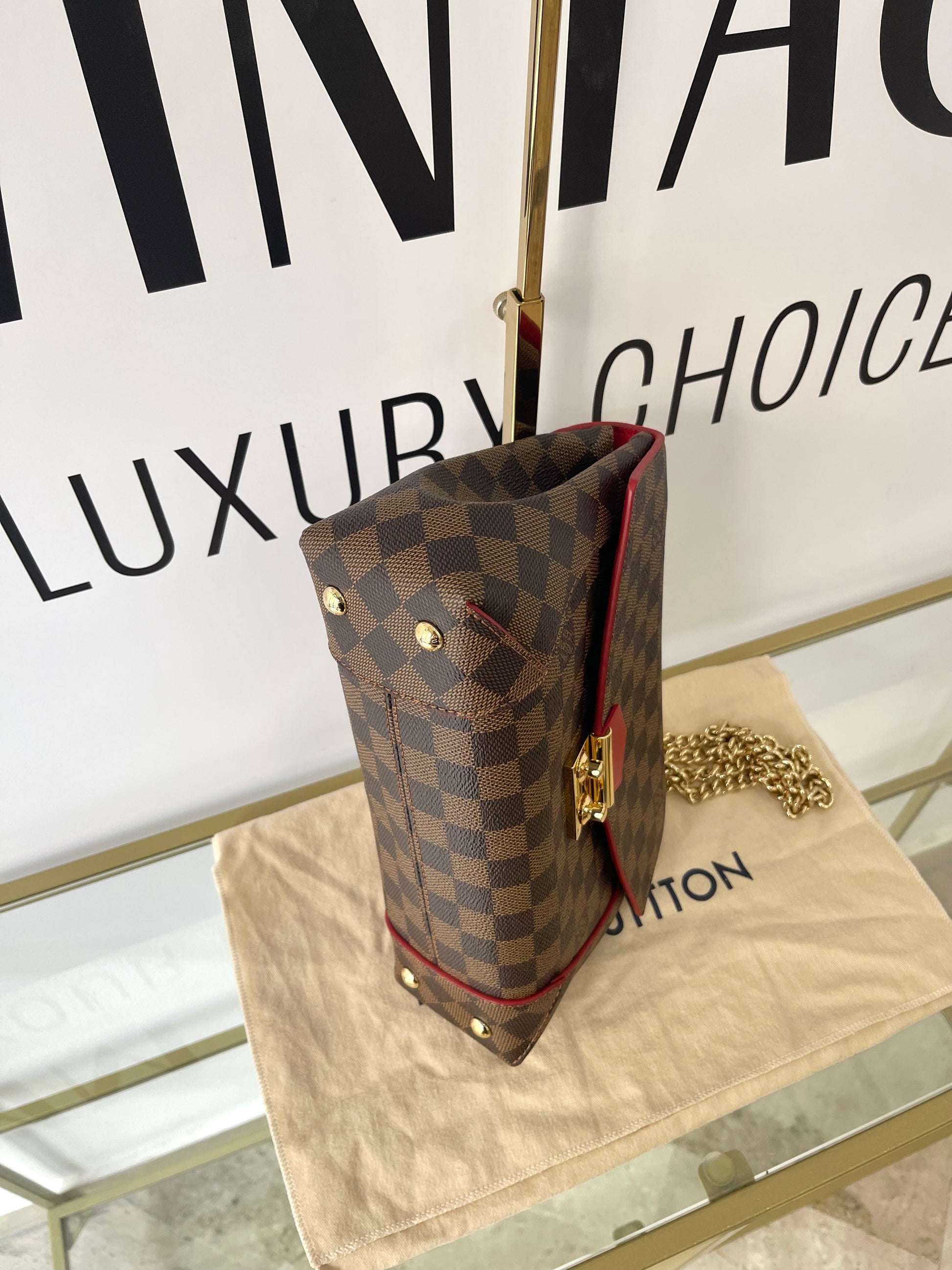 Borsa Caissa Damier Ebéne Louis Vuitton