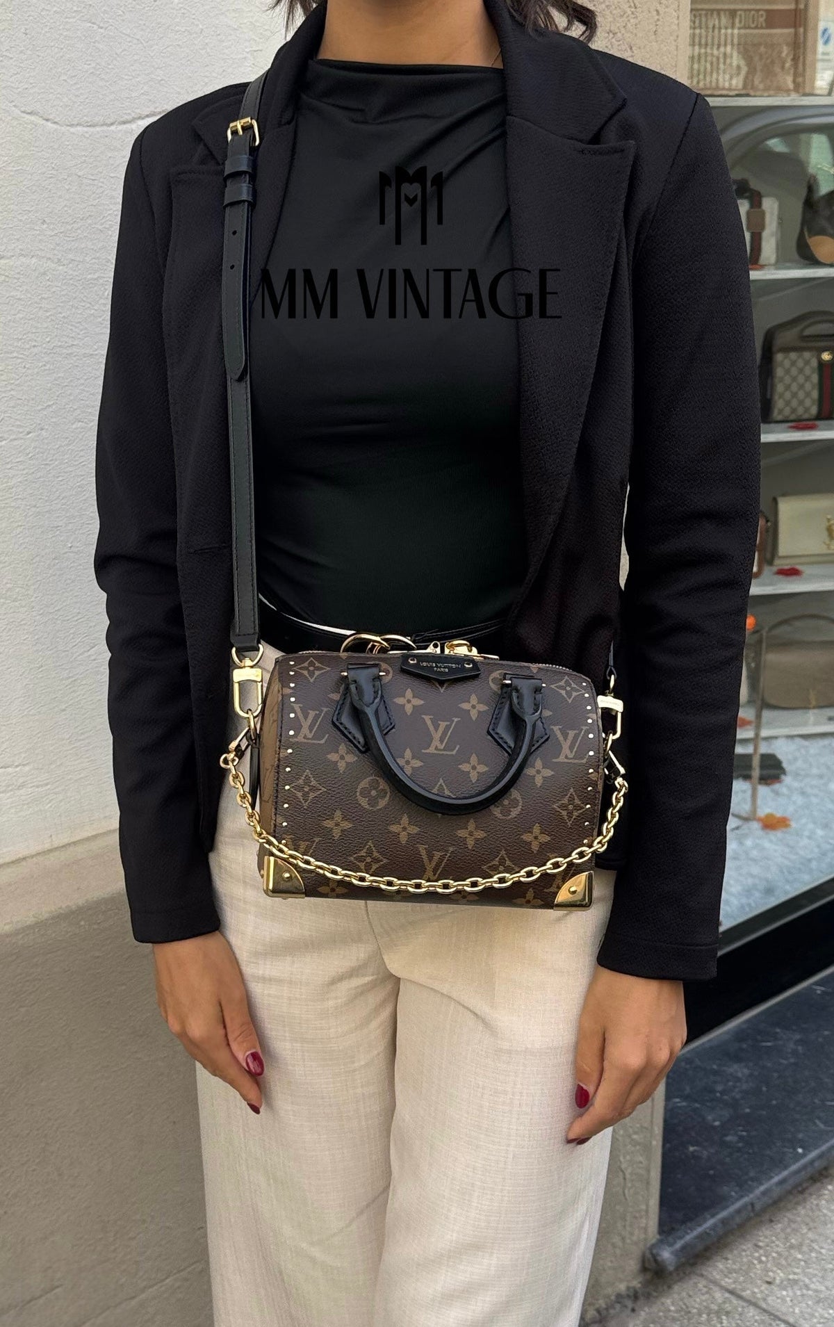 Borsa Speedy Trunk 20 Monogram Louis Vuitton