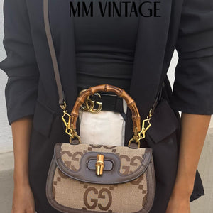 Borsa Bamboo 1947 Jumbo GG Gucci