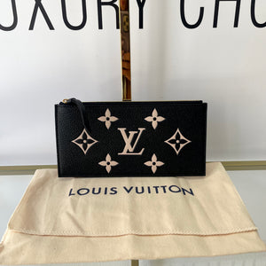 Pochette Félicie Monogram Empreinte Bicolor Louis Vuitton