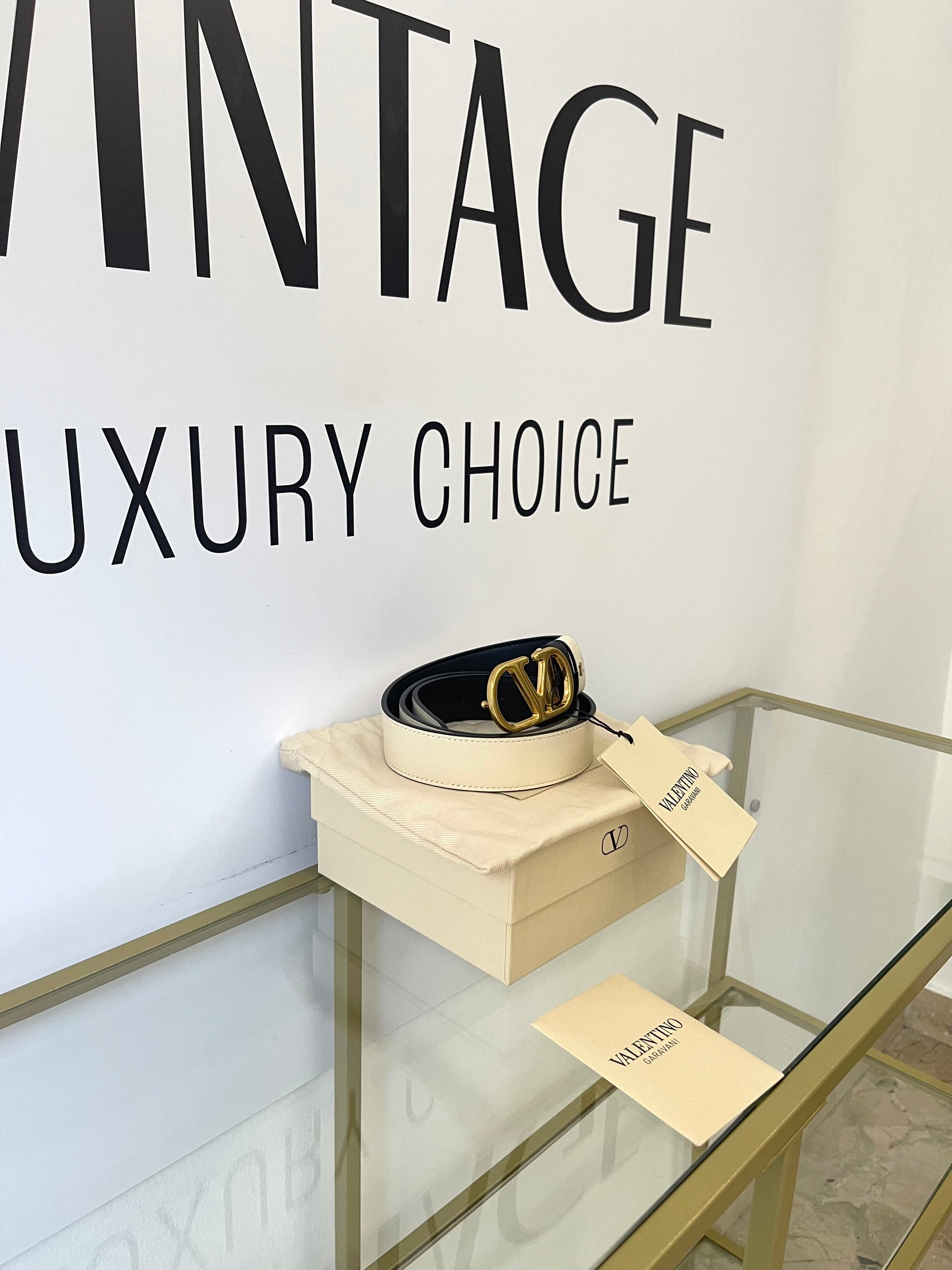 Cintura reversibile VLogo Signature Valentino Garavani