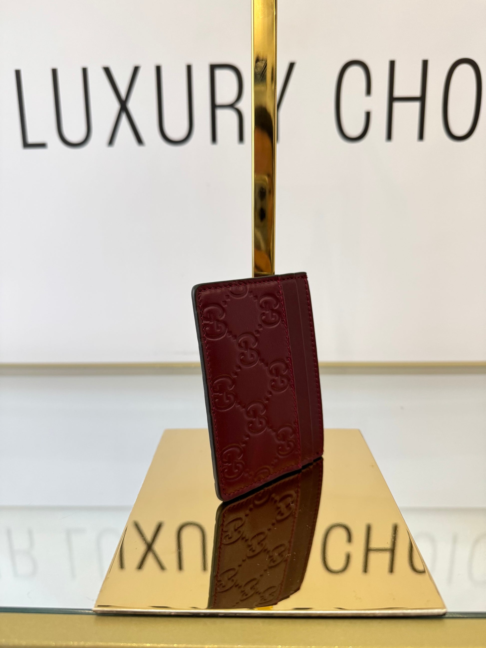 Portacarte GG Emblem Gucci