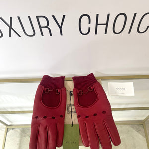 Guanti in pelle Gucci