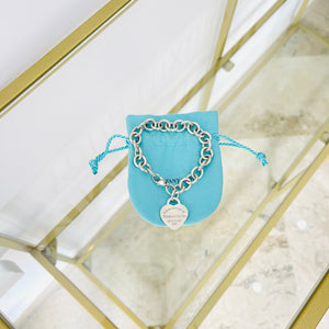 Bracciale a Maglie Cuore M Tiffany