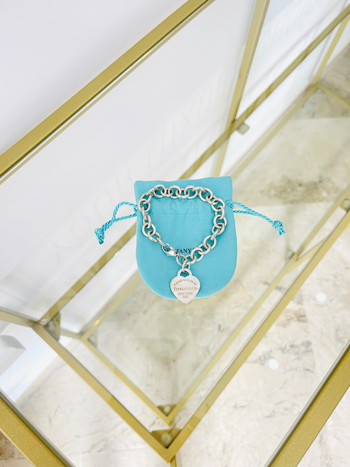 Bracciale a Maglie Cuore M Tiffany