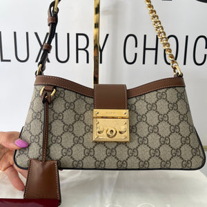 Borsa Padlock GG Supreme Gucci